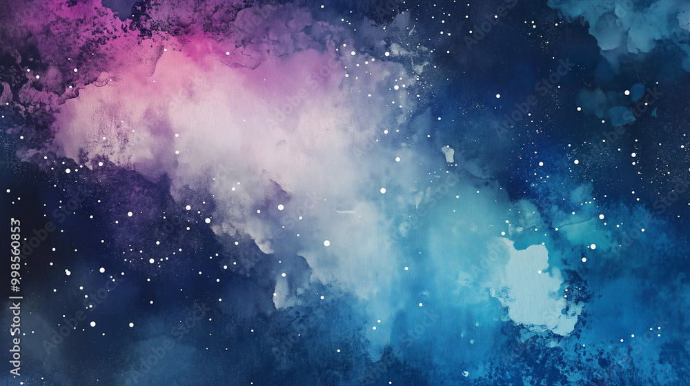 An abstract background featuring a watercolor night sky with stars, watercolor, night, sky An abstract background featuring a watercolor night sky with stars, watercolor, night, sky