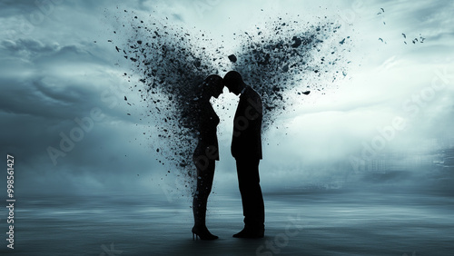 Fragmented Souls: The Breaking Point of a Relationship