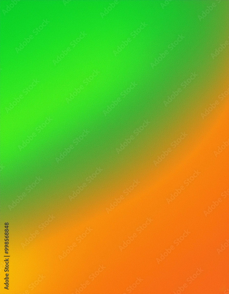 Abstract Green and Orange Gradient Background Abstract Green and Orange Gradient Background