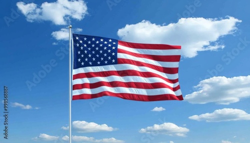 American Flag. US Flag. Flying American Flag. Soaring American Flag. American Pride.