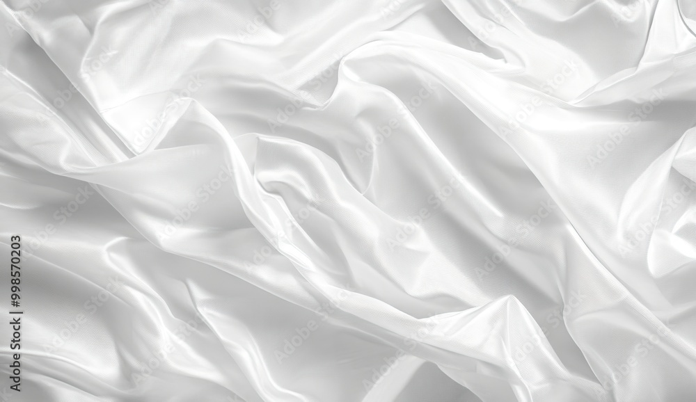 White Satin Fabric Texture Background White Satin Fabric Texture Background