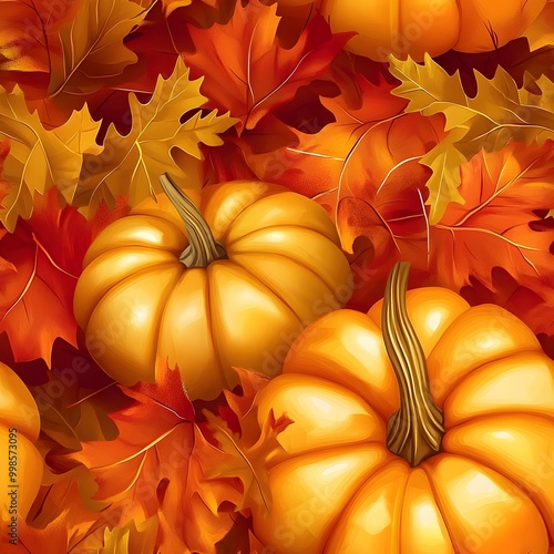 Beautiful Autumn Foliage an...