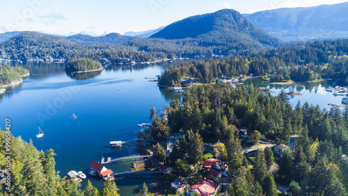 Gerrans Bay, Sunshine Coast, British Columbia, Canada. 