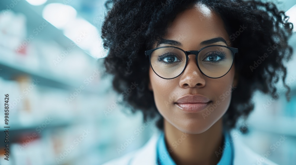 A pharmacist wearing a lab coat stands confidently in a bright pharmacy setting, symbolizing health, science, professionalism, and dedication to patient care. A pharmacist wearing a lab coat stands confidently in a bright pharmacy setting, symbolizing health, science, professionalism, and dedication to patient care.