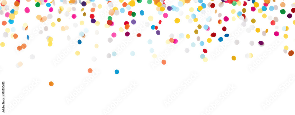Confetti paper white board. Confetti paper white board.
