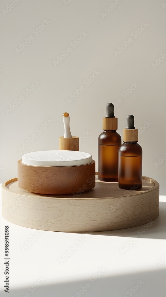 Luxurious Handcrafted Skincare Set in Minimalist Wooden Gift Box Luxurious Handcrafted Skincare Set in Minimalist Wooden Gift Box