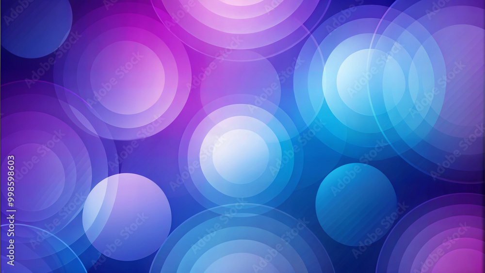 Abstract gradient background with blue and purple circles, modern design with copy space Abstract gradient background with blue and purple circles, modern design with copy space