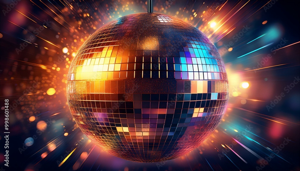 disco ball and lights disco ball and lights
