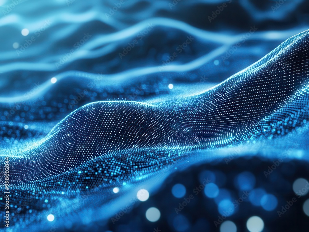 abstract digital landscape with flowing data streams and glowing nodes futuristic representation of technology and connectivity in cool blue and white tones abstract digital landscape with flowing data streams and glowing nodes futuristic representation of technology and connectivity in cool blue and white tones