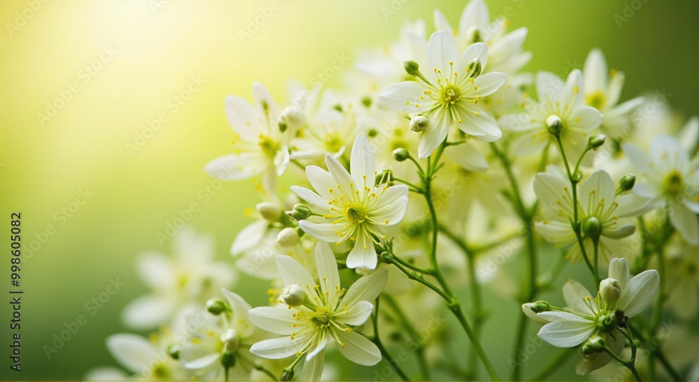 flowers on green background flowers on green background