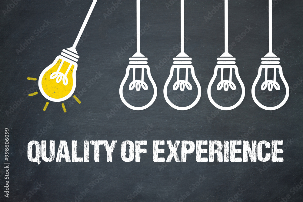 Fototapeta premium Quality of Experience 