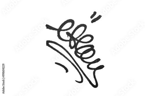 graffiti tag texture isolated background