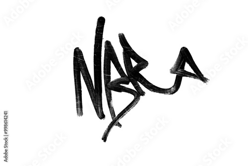 graffiti tag texture isolated background