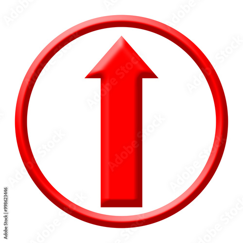 red arrow sign