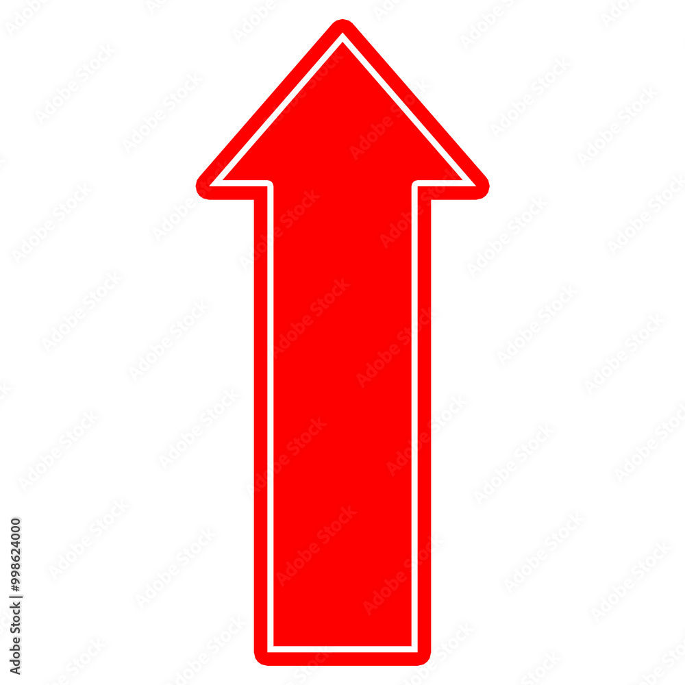 red arrow up red arrow up