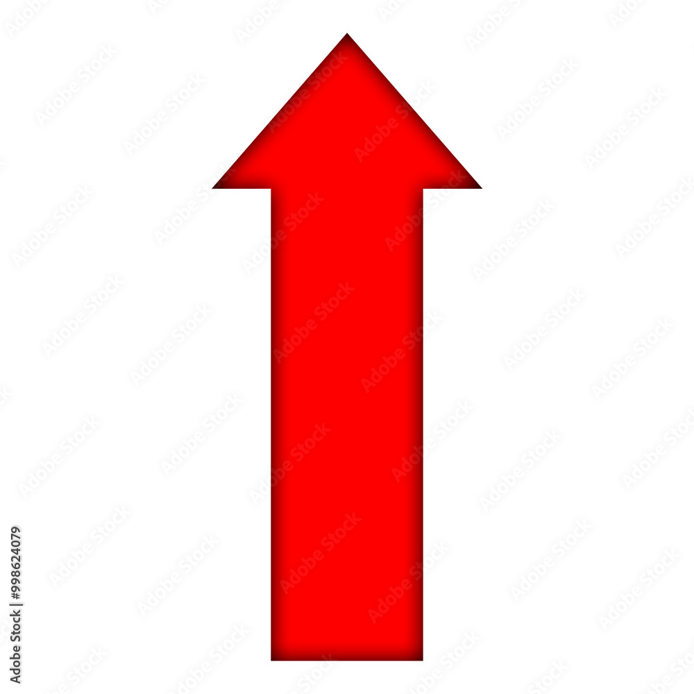 red arrow up red arrow up