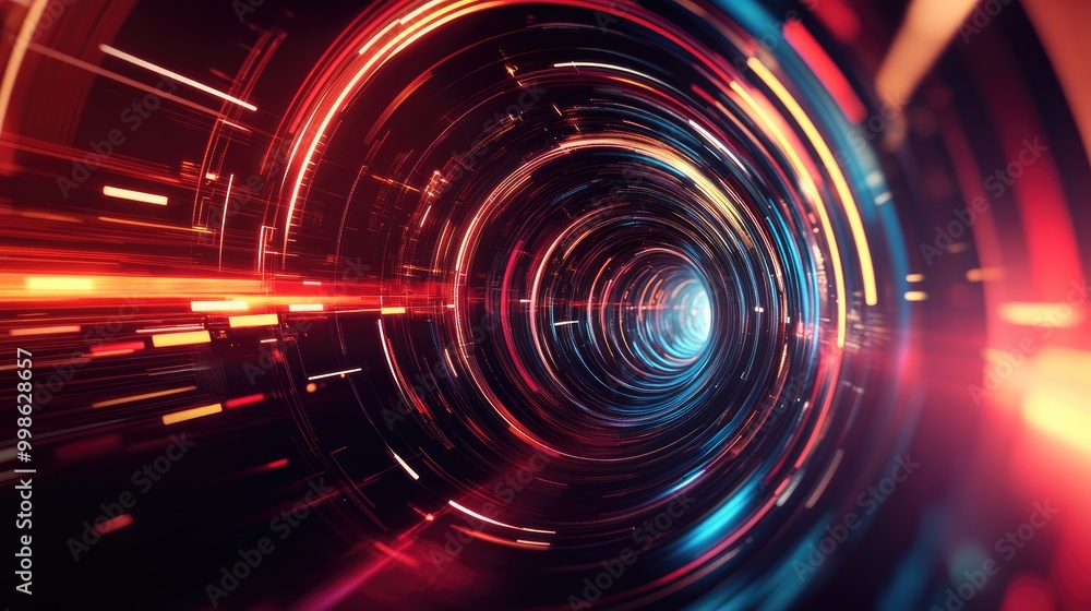Dynamic abstract background with futuristic lines, geometric shapes, and glowing effects, perfect for innovative tech concepts Dynamic abstract background with futuristic lines, geometric shapes, and glowing effects, perfect for innovative tech concepts