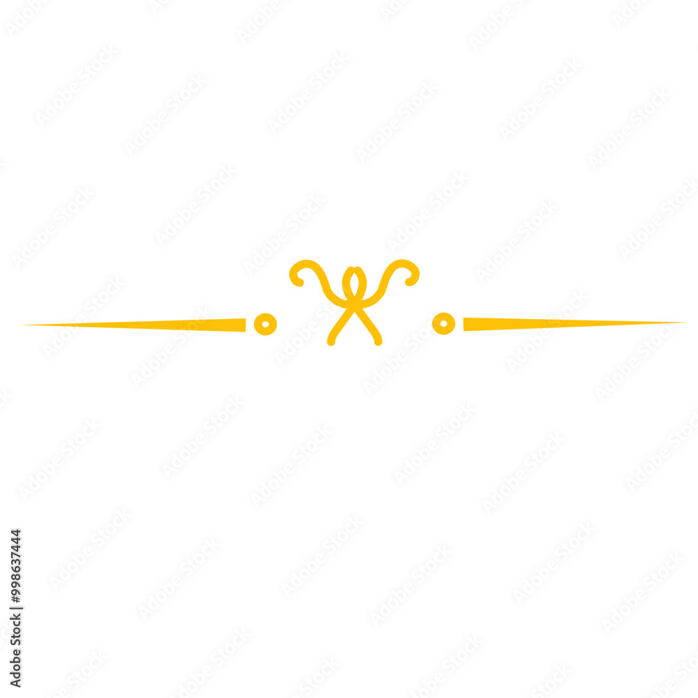 Gold Text Divider Vector Gold Text Divider Vector