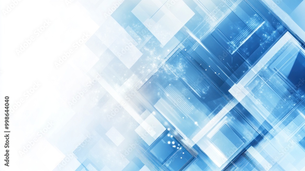 Abstract blue and white geometric background with a subtle texture. Abstract blue and white geometric background with a subtle texture.
