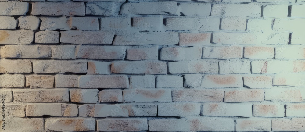 Obraz premium old white brick wall. space for creative text