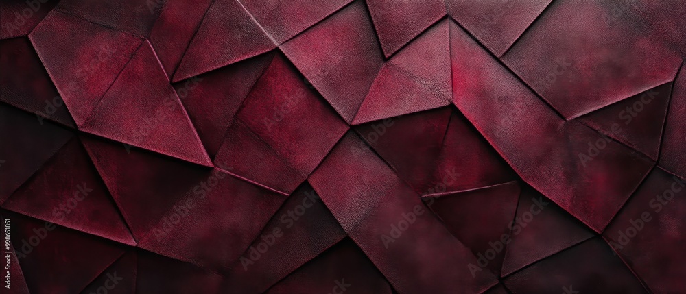Textured backdrop featuring rich crimson hues arranged in triangular patterns, perfect for artistic and creative projects. Textured backdrop featuring rich crimson hues arranged in triangular patterns, perfect for artistic and creative projects.