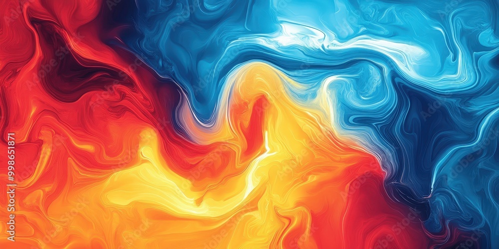 Vibrant Abstract Background with Swirling Colors Vibrant Abstract Background with Swirling Colors