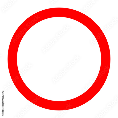Free Download Red circle  - GFXLoad