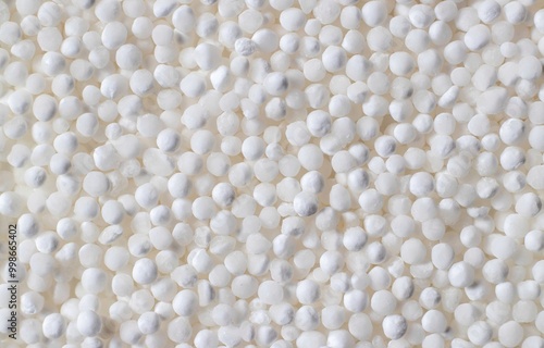 Sago or Sabudana Background with Copy Space in Horizontal Orientation