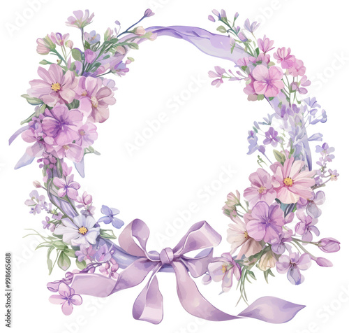PNG Purple coquette frame art graphics dessert.