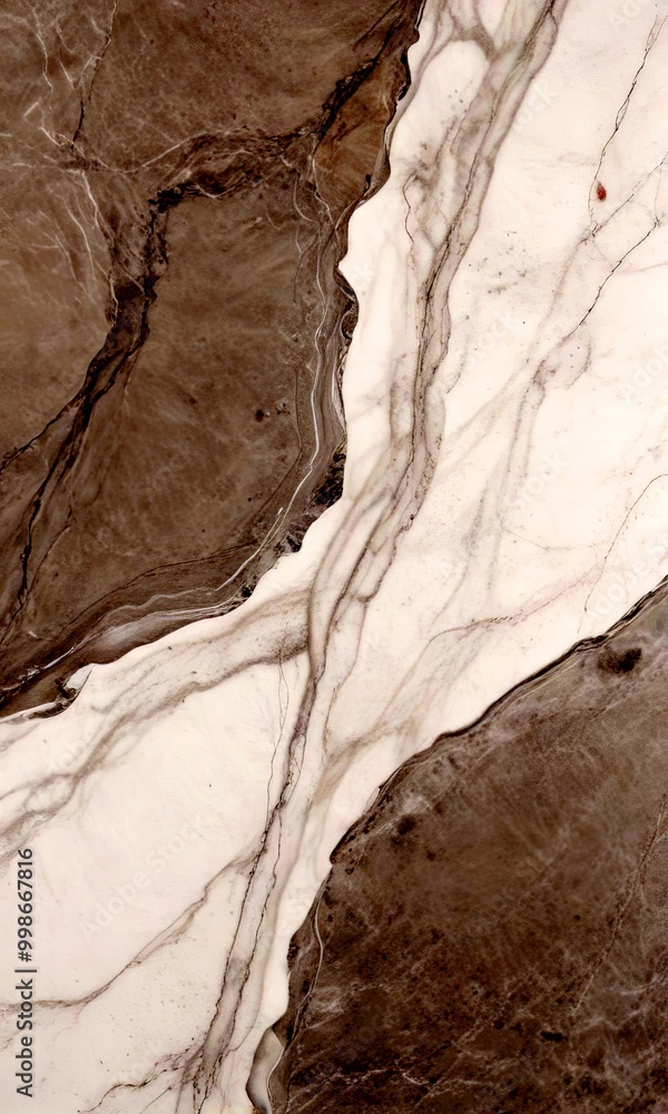 Obraz premium a close-up view marble surface with a textured, marbled pattern The marble exhibits a mix of gray and white hues, with subtle streaks and lines adding depth and dimension