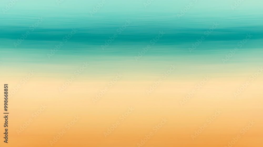 Blurred background in turquoise and yellow tones, giving a sense of peace and tranquility, ideal for summer and vacation projects Blurred background in turquoise and yellow tones, giving a sense of peace and tranquility, ideal for summer and vacation projects