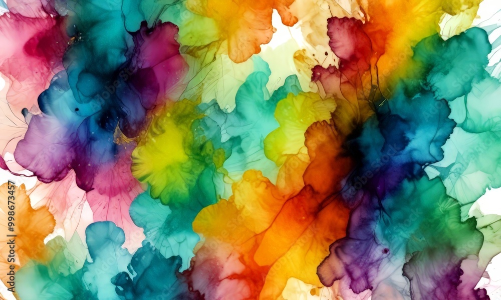 an abstract painting featuring a vibrant mix of colors, including shades of blue, green, orange, and pink, creating a dynamic and visually striking composition an abstract painting featuring a vibrant mix of colors, including shades of blue, green, orange, and pink, creating a dynamic and visually striking composition