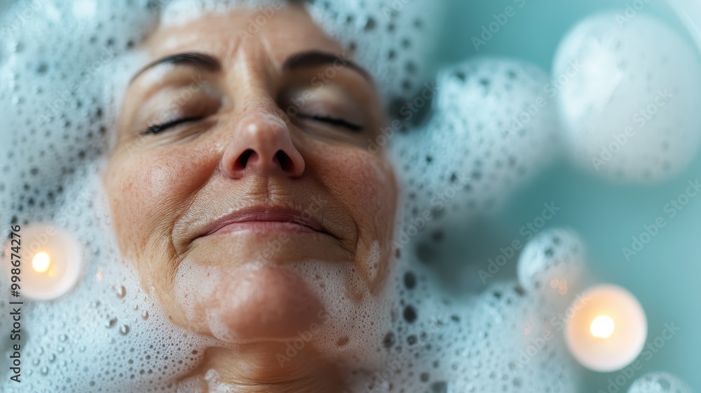 A soothing image of a hand immersed in soapy water, surrounded by bubbles and warm candlelight, evoking a sense of relaxation and tranquility. A soothing image of a hand immersed in soapy water, surrounded by bubbles and warm candlelight, evoking a sense of relaxation and tranquility.