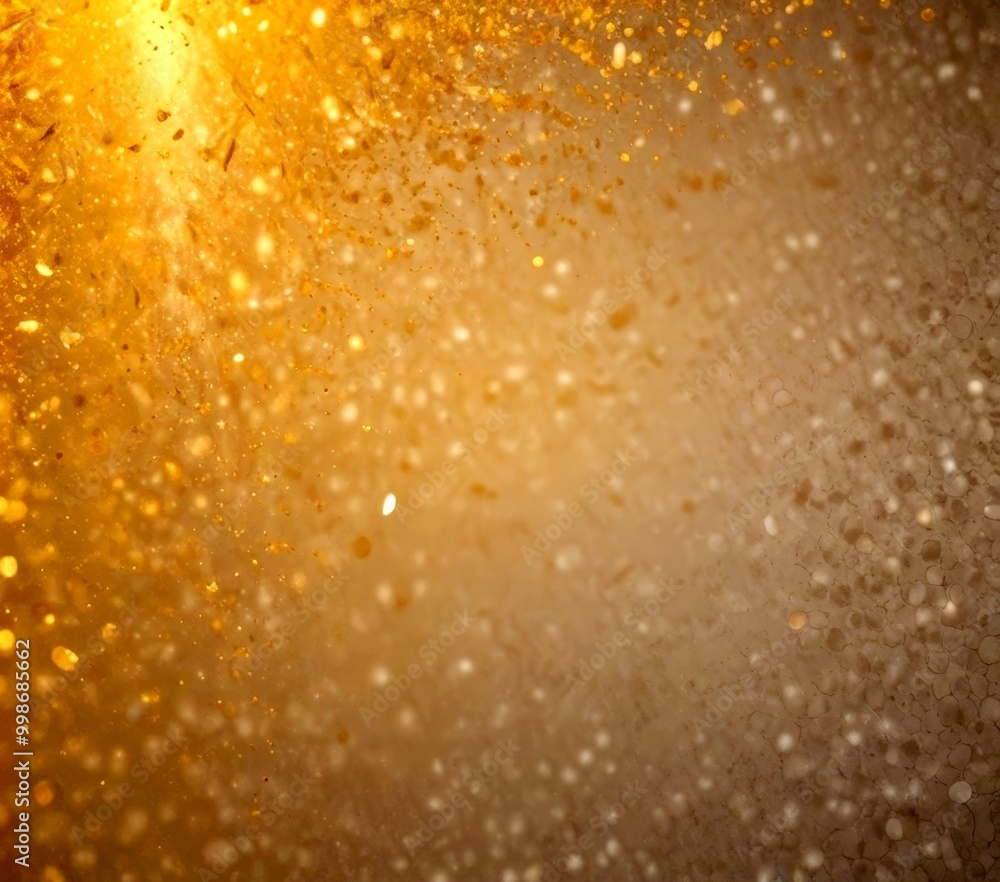 a blurred, abstract background with a gradient of warm and cool tones, creating a sense of depth and movement The dominant colors are gold and brown, with scattered white a blurred, abstract background with a gradient of warm and cool tones, creating a sense of depth and movement The dominant colors are gold and brown, with scattered white