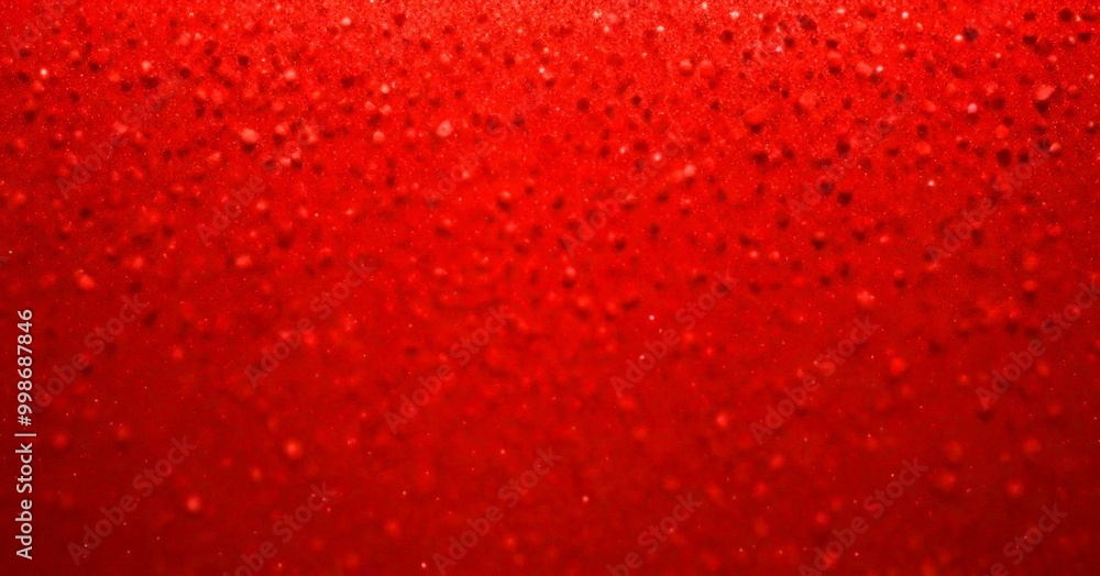 a close-up view red surface with numerous small dots or specks scattered across it, creating a textured and speckled appearance a close-up view red surface with numerous small dots or specks scattered across it, creating a textured and speckled appearance