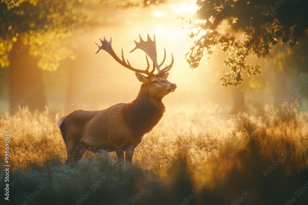 Fallow deer in the forest. Wildlife scene from nature. Fallow deer in the forest. Wildlife scene from nature.