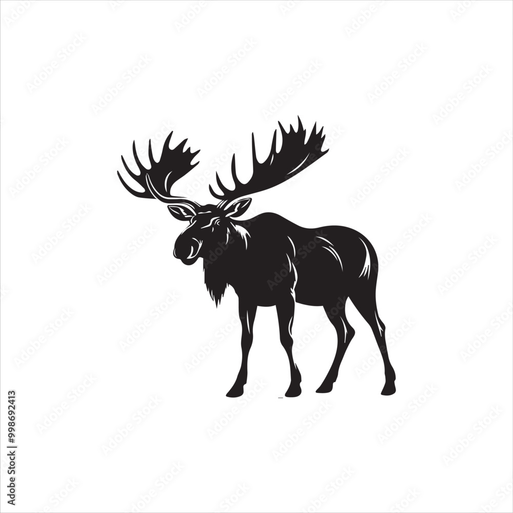 custom made wallpaper toronto digitaldeer silhouette vector illustration, 