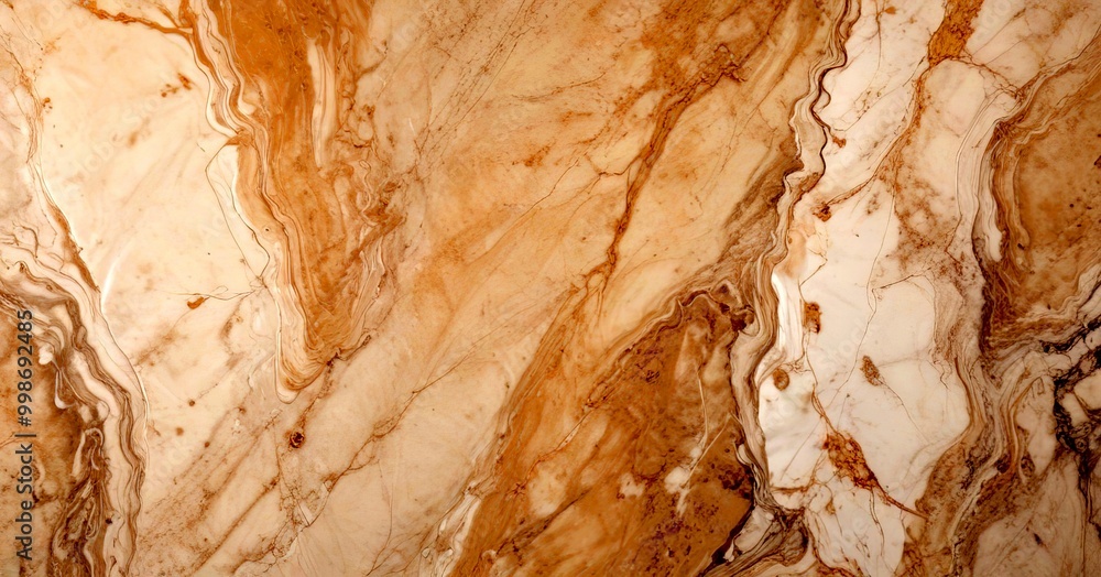 a close-up view marble surface with a swirling pattern of light and dark brown hues, creating a sense of movement and texture a close-up view marble surface with a swirling pattern of light and dark brown hues, creating a sense of movement and texture