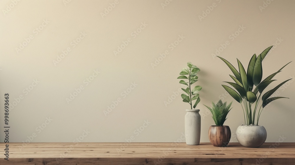 Modern Plant Decor Arrangement Modern Plant Decor Arrangement