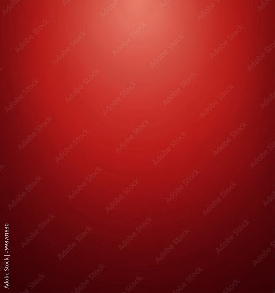 Obraz premium a gradient background transitioning from a deep red at the top to a lighter red at the bottom, creating a smooth and continuous color flow