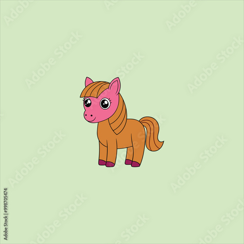 Vector Illustration of Horse
