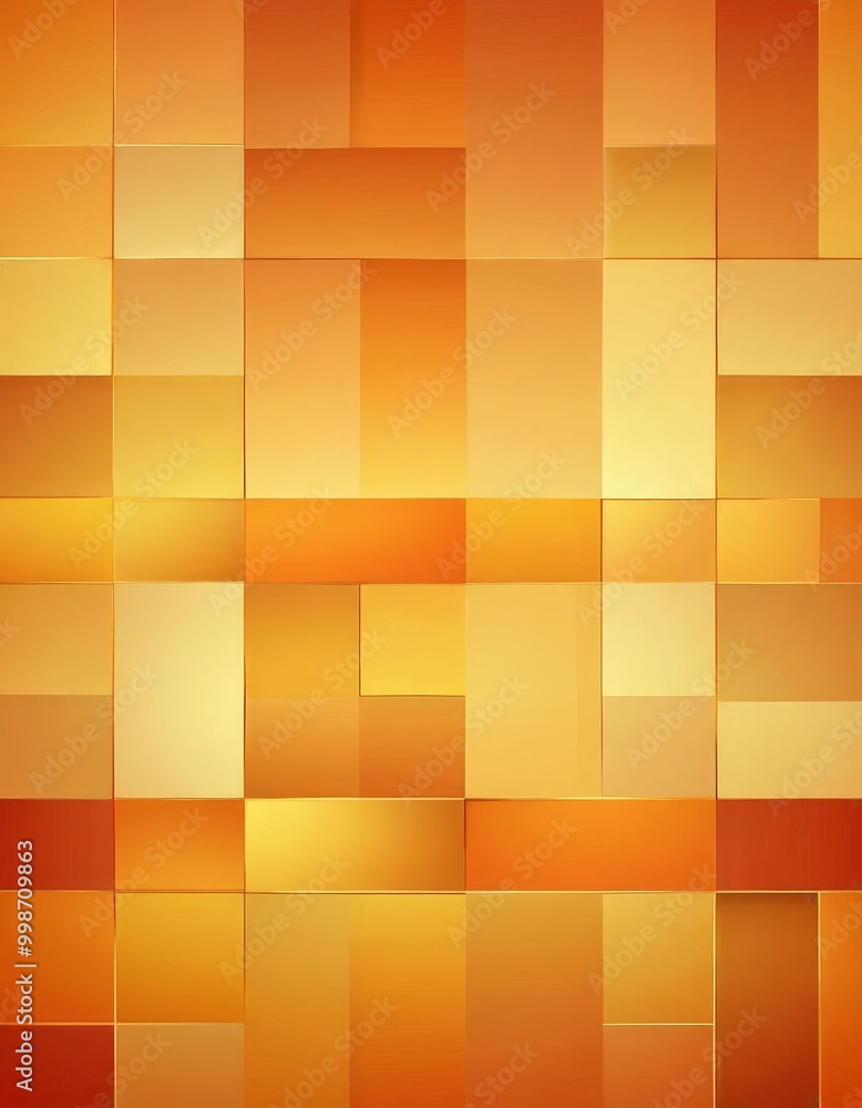 a vibrant abstract pattern composed of overlapping rectangular shapes in various shades of orange and yellow, creating a dynamic and visually striking composition a vibrant abstract pattern composed of overlapping rectangular shapes in various shades of orange and yellow, creating a dynamic and visually striking composition