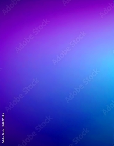 a gradient background transitioning from a deep purple at the top to a lighter blue at the bottom