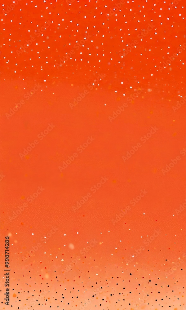a gradient background transitioning from a light peach color at the top to a darker peach at the bottom, with scattered white dots of varying sizes and shapes a gradient background transitioning from a light peach color at the top to a darker peach at the bottom, with scattered white dots of varying sizes and shapes