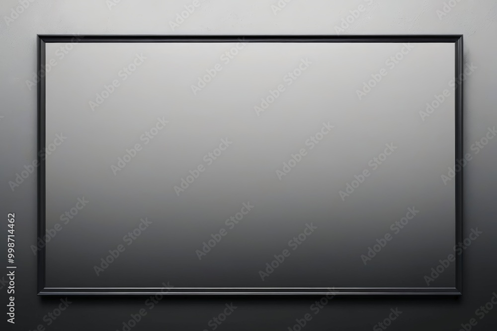 Obraz premium a close up of a picture frame on a wall with a black background