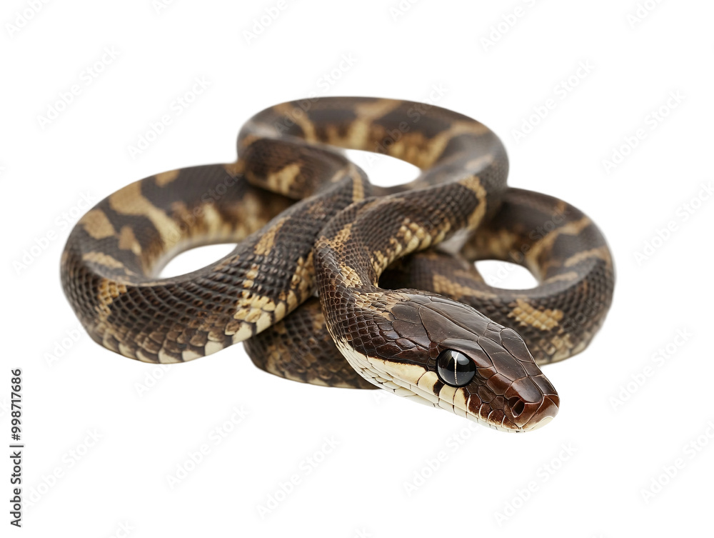 a snake coiled up on a white background a snake coiled up on a white background