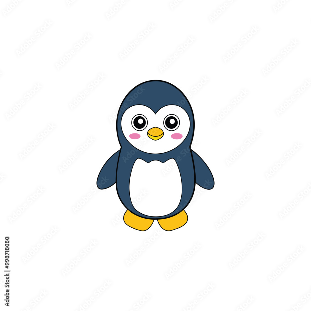 penguin with sign penguin with sign