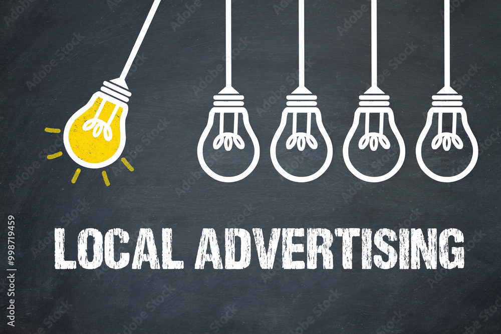 Fototapeta premium Local Advertising