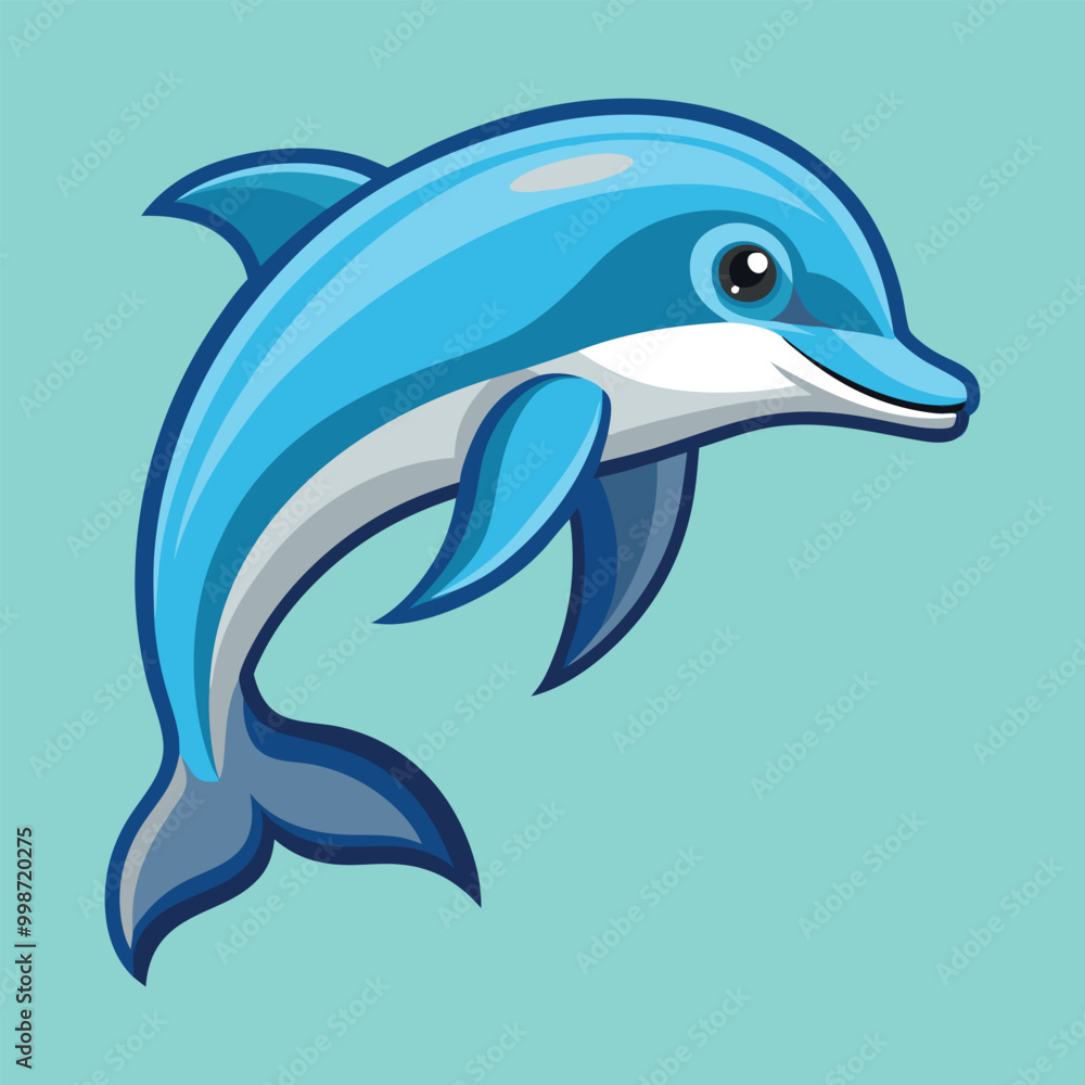 Dolphin vector image illustration and artwork Dolphin vector image illustration and artwork