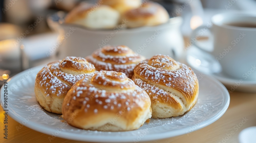 Cozy swedish fika with cinnamon buns: a need for spring refreshment Cozy swedish fika with cinnamon buns: a need for spring refreshment